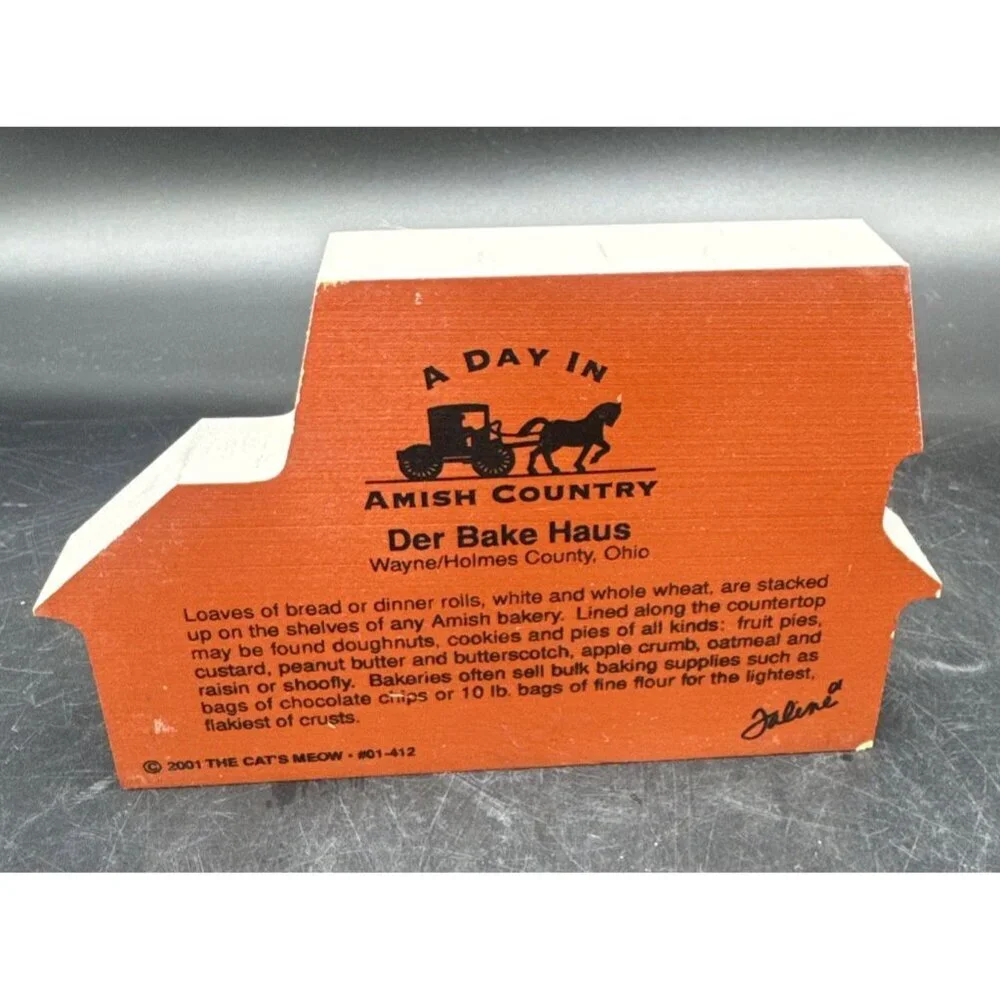 VTG The Cats‎ Meow Series City News, Amish Country, London Series Set Of 3